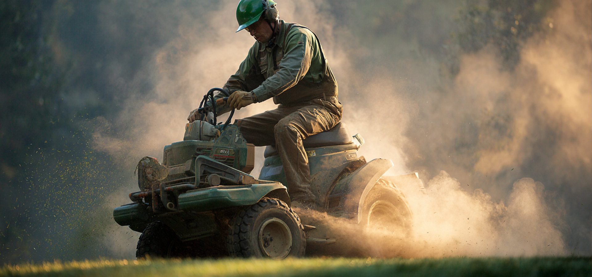 Mowing-accident
